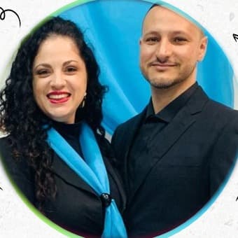 Bel e Jairton, fundadores da Bebiano Imóveis